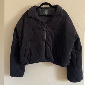 Corduroy Puffer Jacket